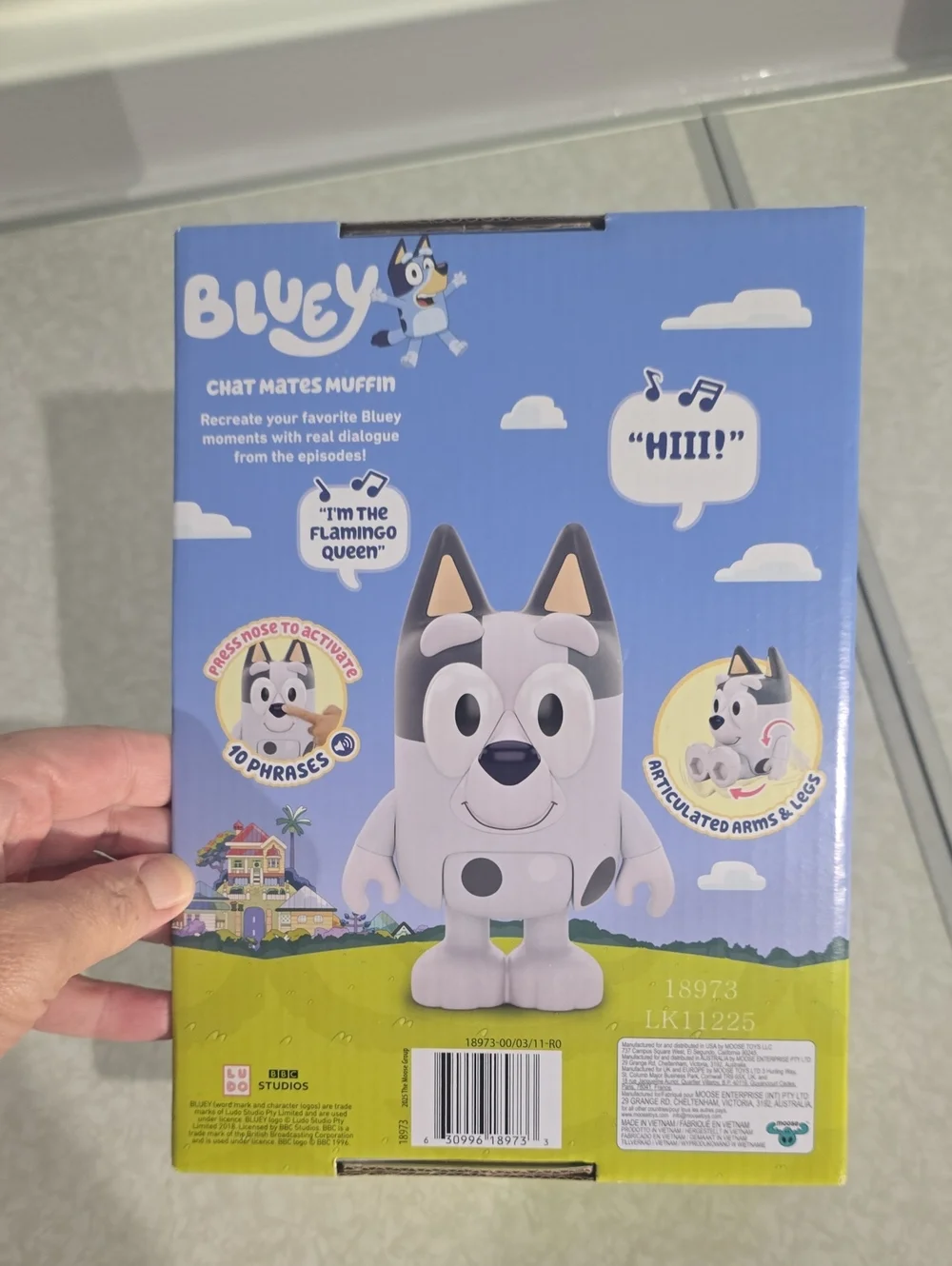 Bluey Chat Mates - MUFFIN  NWT
